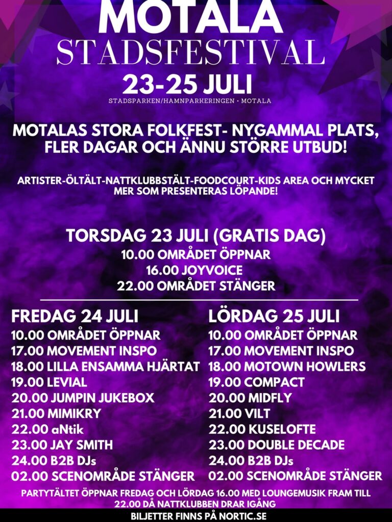 Motala stadsfetival - Vilt