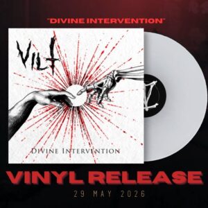 Vinyl white - Divine Intervention - Vilt band
